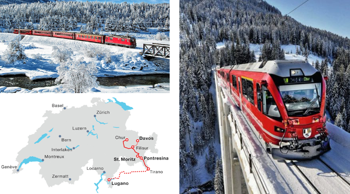 Bernina Express - Switzerland & Italy