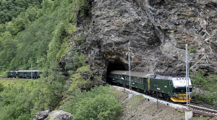 The Flåm Railway, Norway