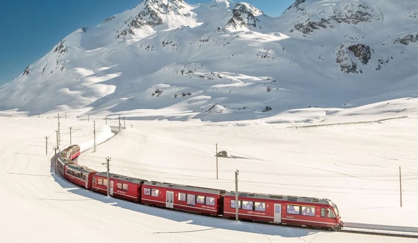 London Ski Train to the French Alps