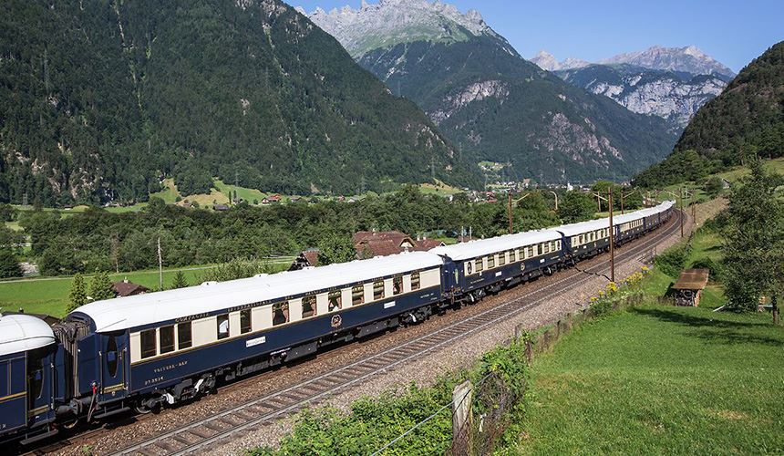 Taking the Venice Simplon Orient Express from London to Berlin