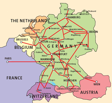 Trains, Frankfurt to Berlin ( or vice versa) , Intercity Express (ICE)